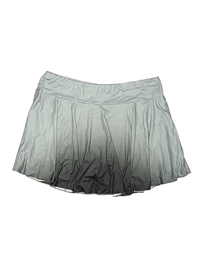 Pre-owned Shein Curve Skort In Gray