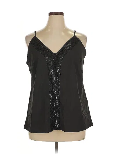 Pre-owned Shein Curve Sleeveless Blouse In Black