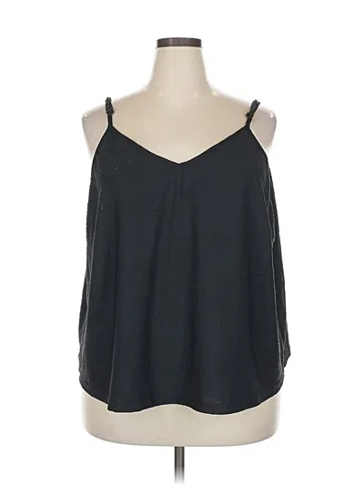 Pre-owned Shein Curve Sleeveless Blouse In Black