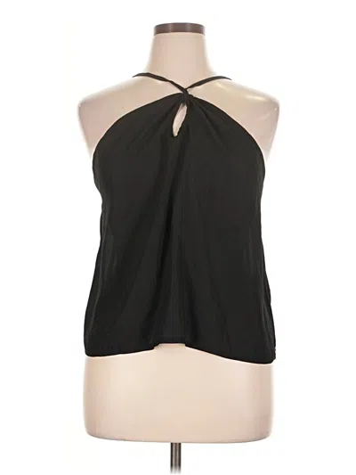 Pre-owned Shein Curve Sleeveless Blouse In Black