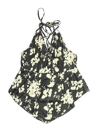 Pre-owned Shein Curve Sleeveless Blouse In Black