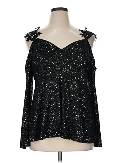 Pre-owned Shein Curve Sleeveless Blouse In Black