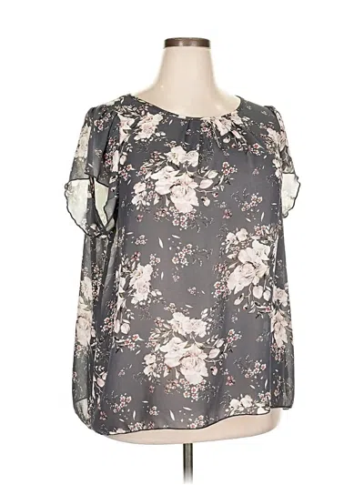 Pre-owned Shein Curve Sleeveless Blouse In Gray