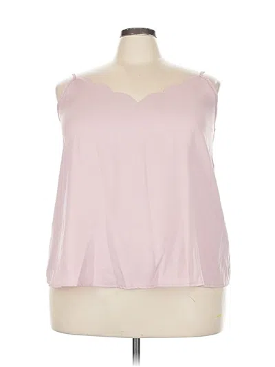 Pre-owned Shein Curve Sleeveless Blouse In Pink
