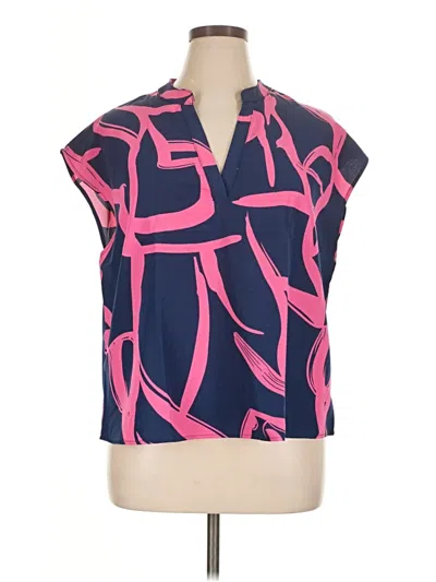 Pre-owned Shein Curve Sleeveless Blouse In Pink