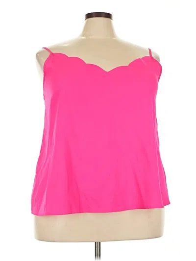 Pre-owned Shein Curve Sleeveless Blouse In Pink