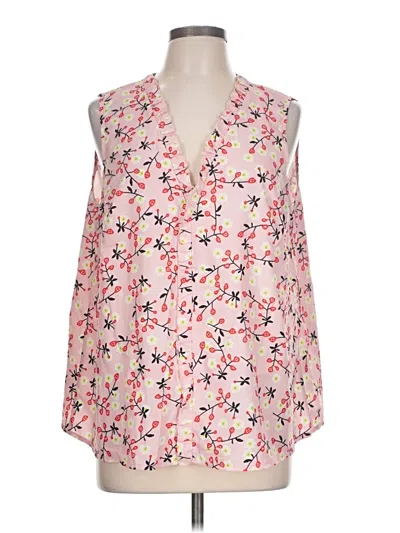 Pre-owned Shein Curve Sleeveless Blouse In Pink
