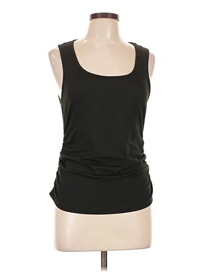 Pre-owned Shein Curve Sleeveless T-shirt In Black
