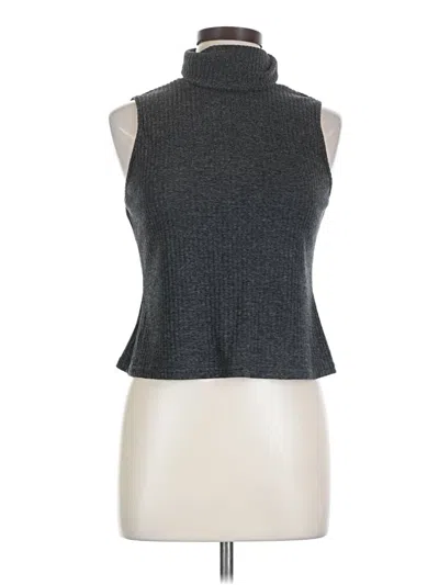 Pre-owned Shein Curve Sweater Vest In Gray