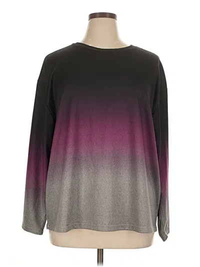Pre-owned Shein Curve Sweatshirt In Gray