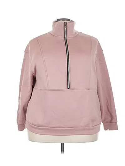 Pre-owned Shein Curve Sweatshirt In Pink