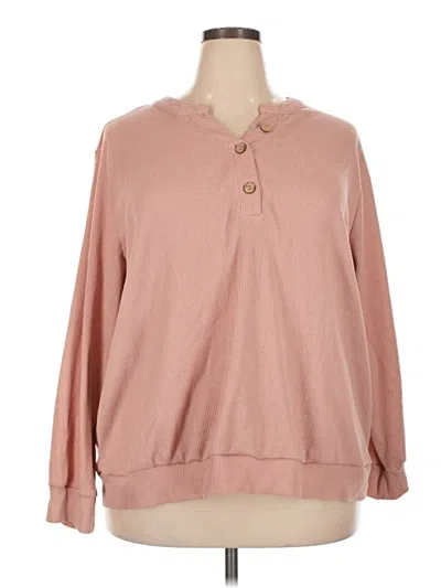 Pre-owned Shein Curve Sweatshirt In Pink