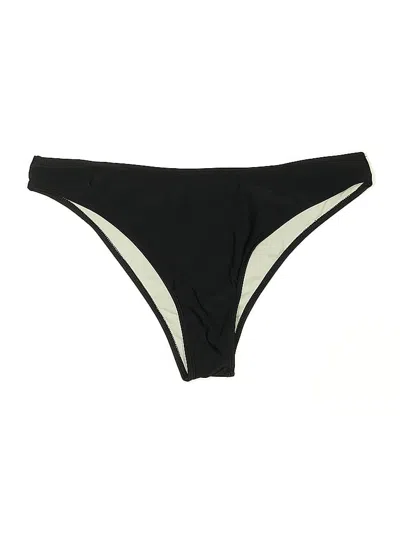 Pre-owned Shein Curve Swimsuit Bottoms In Black
