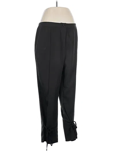 Pre-owned Shein Curve Track Pants In Black