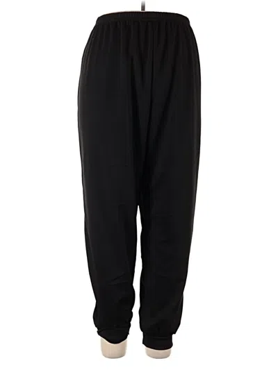 Pre-owned Shein Curve Track Pants In Black