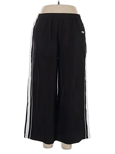 Pre-owned Shein Curve Track Pants In Black