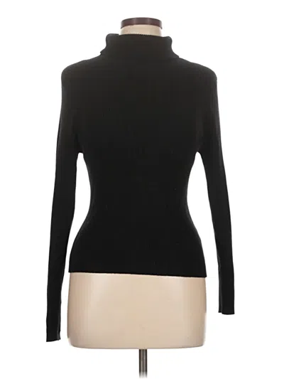 Pre-owned Shein Curve Turtleneck Sweater In Black