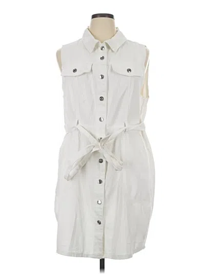 Pre-owned Shein Curve Vest In White