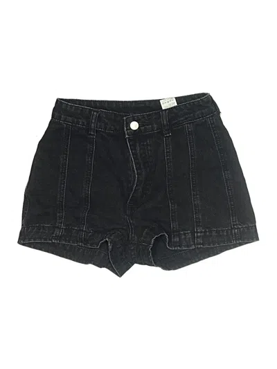 Pre-owned Shein Denim Shorts In Black