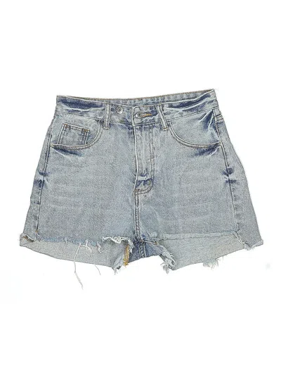 Pre-owned Shein Denim Shorts In Blue