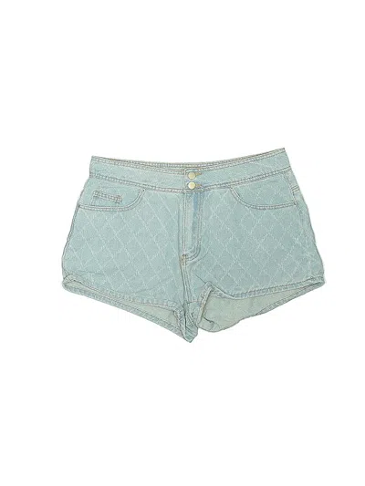 Pre-owned Shein Denim Shorts In Blue