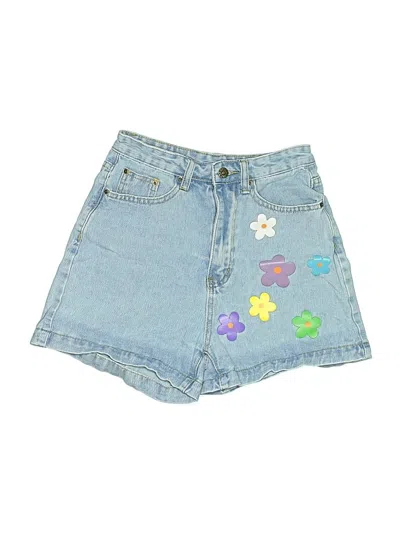 Pre-owned Shein Denim Shorts In Blue
