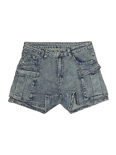 Pre-owned Shein Denim Shorts In Blue