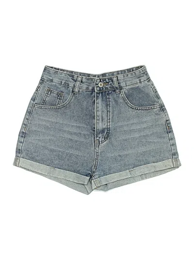 Pre-owned Shein Denim Shorts In Blue