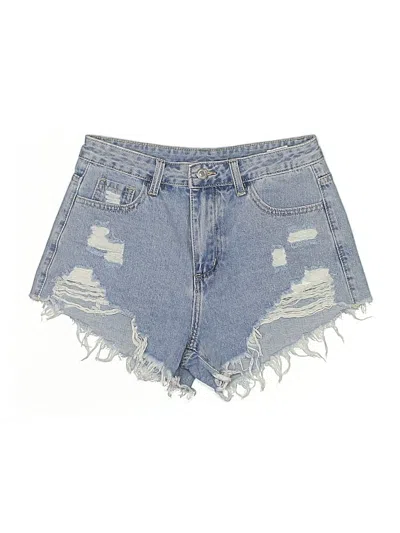 Pre-owned Shein Denim Shorts In Blue