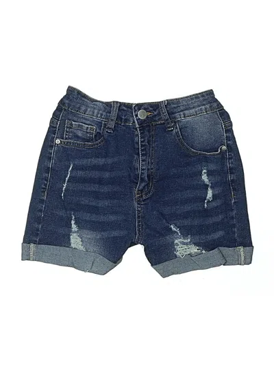 Pre-owned Shein Denim Shorts In Blue