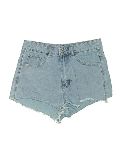 Pre-owned Shein Denim Shorts In Blue