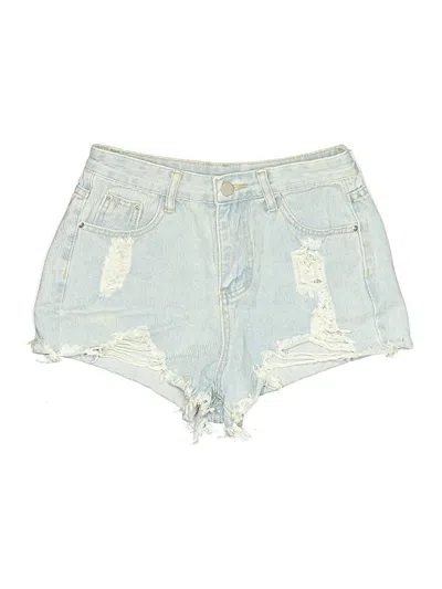 Pre-owned Shein Denim Shorts In Blue