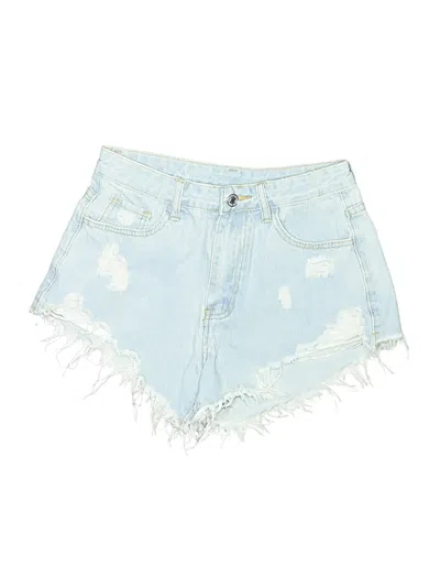 Pre-owned Shein Denim Shorts In Blue
