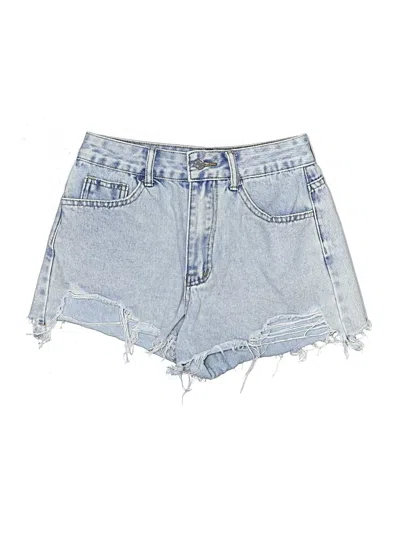 Pre-owned Shein Denim Shorts In Blue