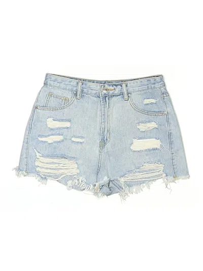 Pre-owned Shein Denim Shorts In Blue