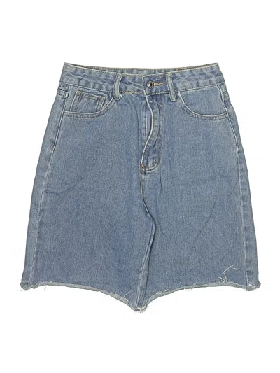 Pre-owned Shein Denim Shorts In Blue