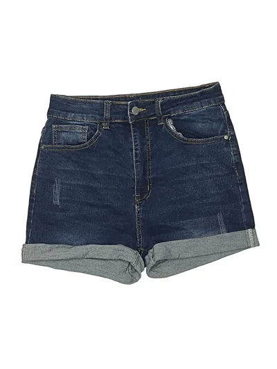 Pre-owned Shein Denim Shorts In Blue