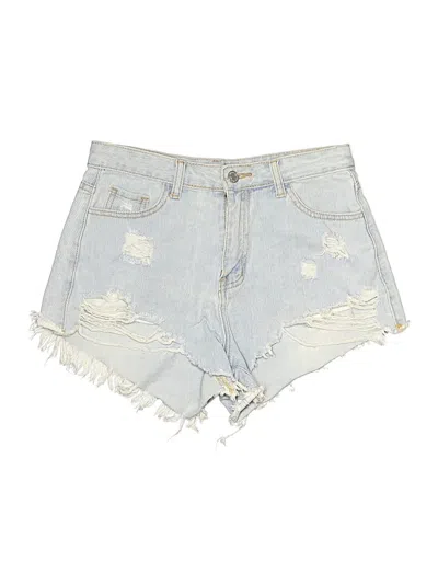 Pre-owned Shein Denim Shorts In Blue