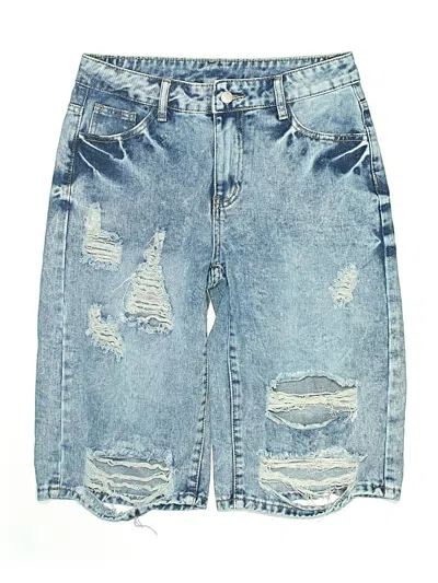 Pre-owned Shein Denim Shorts In Blue