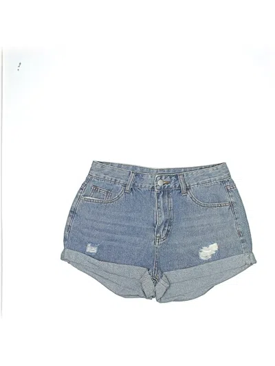 Pre-owned Shein Denim Shorts In Blue