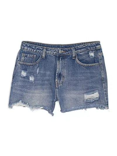 Pre-owned Shein Denim Shorts In Blue