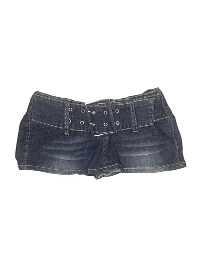 Pre-owned Shein Denim Shorts In Blue