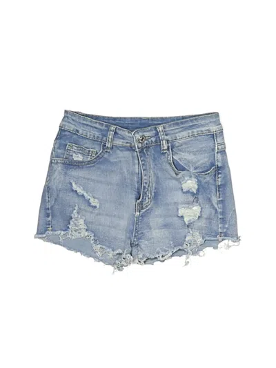 Pre-owned Shein Denim Shorts In Blue