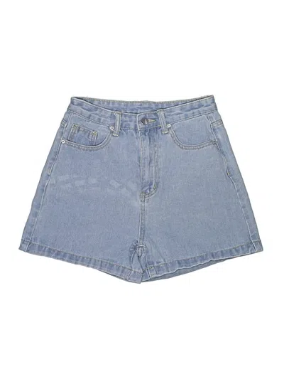 Pre-owned Shein Denim Shorts In Blue