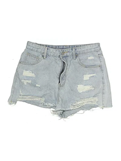 Pre-owned Shein Denim Shorts In Blue