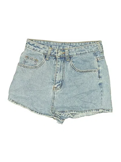 Pre-owned Shein Denim Shorts In Blue