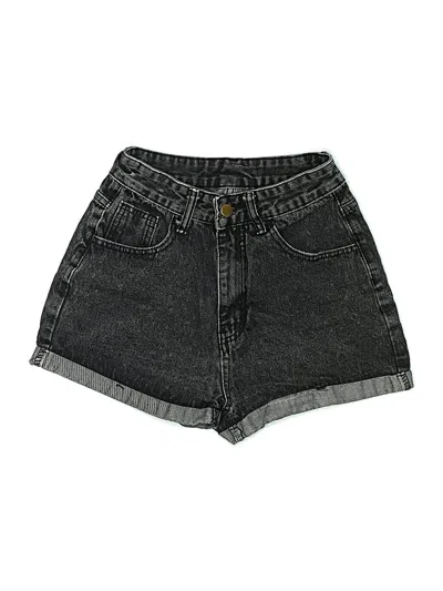 Pre-owned Shein Denim Shorts In Gray