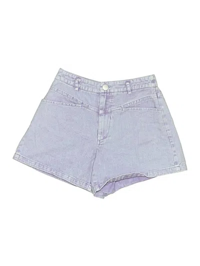 Pre-owned Shein Denim Shorts In Purple