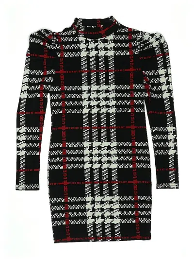 Pre-owned Shein Kids' Dress In Black