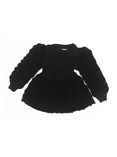 Pre-owned Shein Kids' Dress In Black